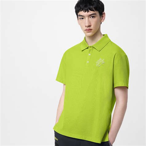 Embroidered Signature Cotton Polo .